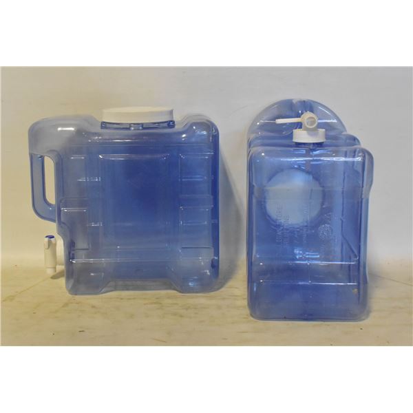 2 GALLON WATER JUGS