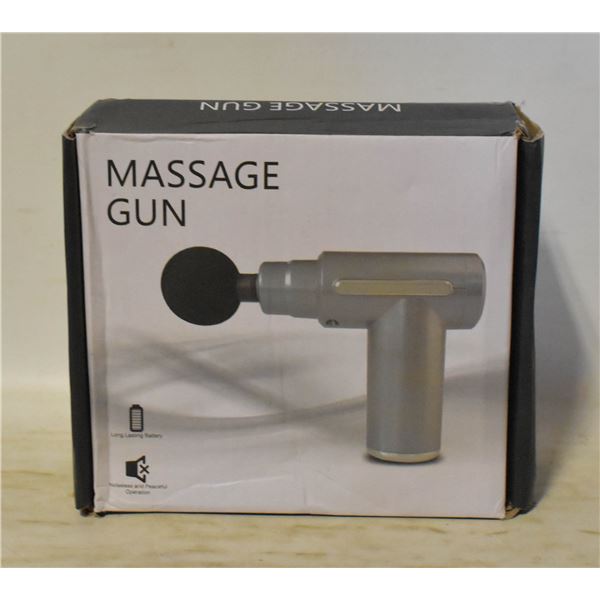 NEW 6PCS PORTABLE MASSAGE GUN SET WITH LED
