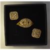 Image 1 : EARRINGS AND RING SET SZ7