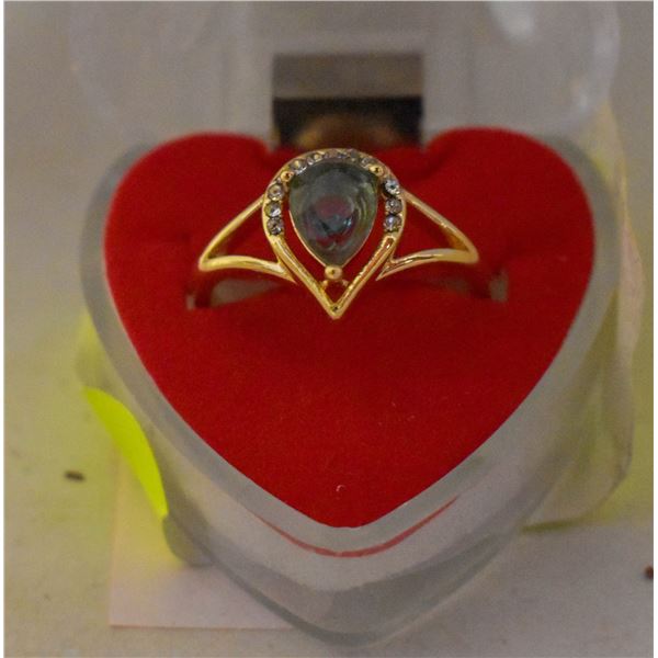 HEART SHAPE RING SZ 8