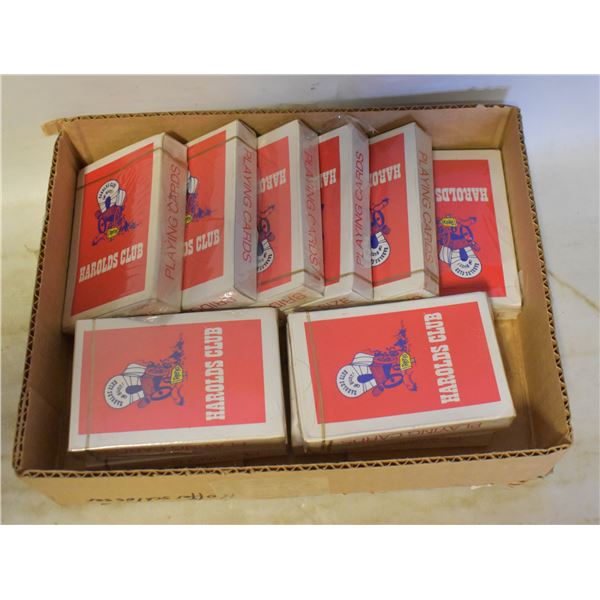10 DECKS HAROLDS CLUB CASINO NEW - BRIDGE SIZE