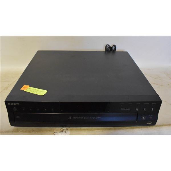 SONY 5 CD CHANGER