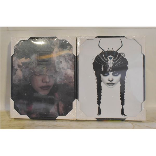 2 NEW BOARD PRINTS "WHEN THE WALLS COME" BY ENKEL