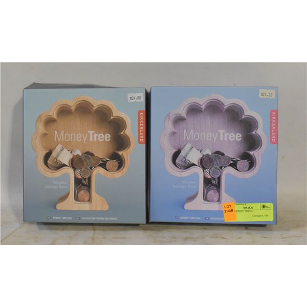 2 NEW MONEY TREES