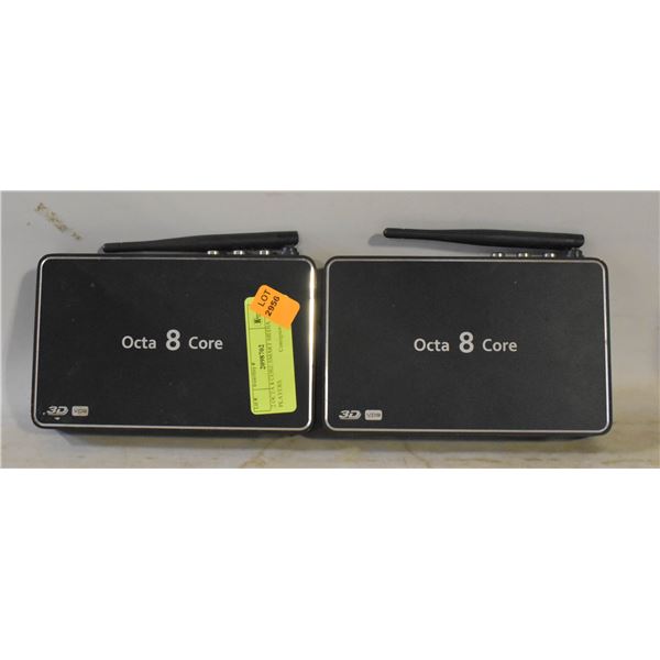 2 OCTA 8 CORE SMART MEDIA PLAYERS
