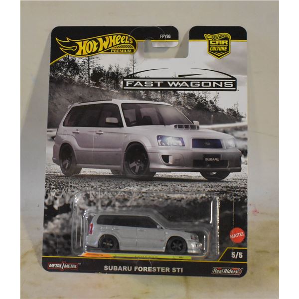 HOTWHEELS FAST WAGONS SUBARU FORESTER STI