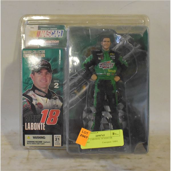 BOBBY LABONTE 18 NASCAR FIGURE