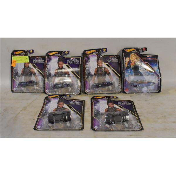 HOTWHEELS CARS LOT OF 6