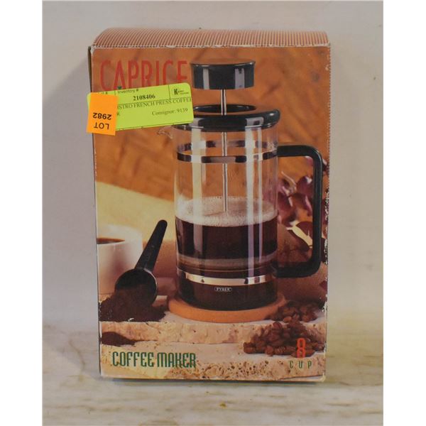 NEW BISTRO FRENCH PRESS COFFEE MAKER