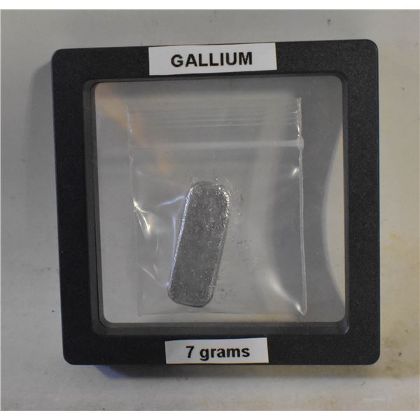 GALLIUM METAL 7 GRAMS (LOW MELTING POINT