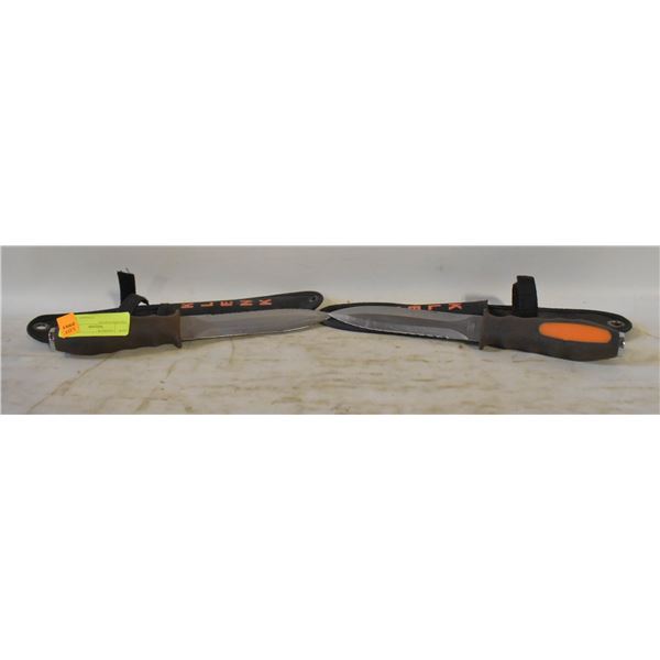 2 KLENK KNIVES