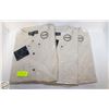 Image 1 : #3234-3 NEW LONG SLEEVE SHIRTS WHITE