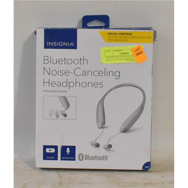 INSIGNIA BLUETOOTH NOISE REDUCTION HEADPHONES
