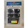 Image 1 : NEW SUNGLASS READERS 2 PK W/ CASES. +1.50