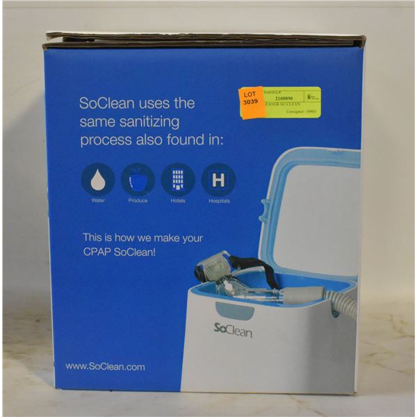 CPAP CLEANER SO CLEAN