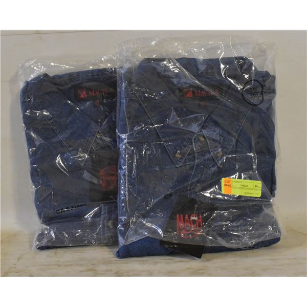 NEW MEN'S SHIRTS 2DENIM SIZE 3XL
