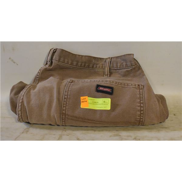 MEN'S DIXIES BROWN PANTS 40X30