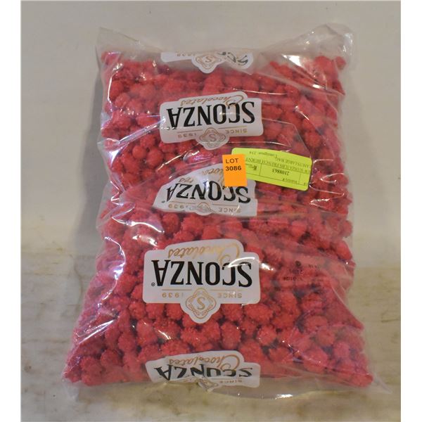 NEW SCONZA 5LBS FRENCH BURNT PEANUTS LARGE BAG