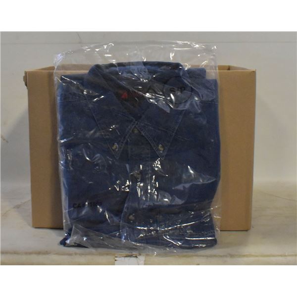 NEW MEN'S SHIRTS CASE OF NINE DENIM SIZE S