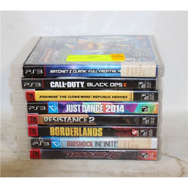 LOT OF PS3 GAMES