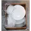 Image 1 : CHURCHILL DISHES - 11 PLATES, 7 SALAD PLATES,