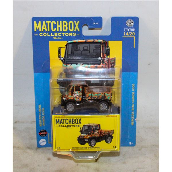 MATCHBOX COLLECTORS MERCEDES BENZ UNMOG