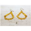 Image 1 : YELLOW BEADED EARRING