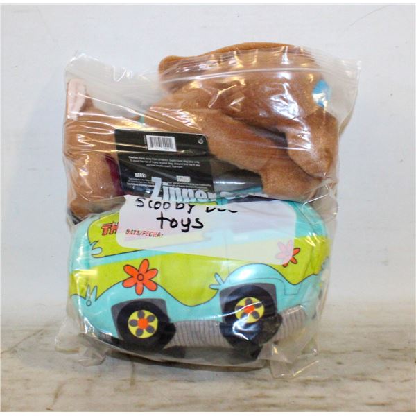 2 NEW SCOOBY DOO DOG TOYS