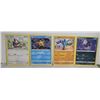Image 1 : 2)  LOT OF 4 BASIC 2022 POKEMON SUN & MOON