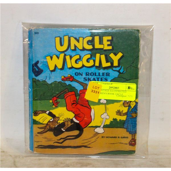 1940 VINTAGE ILLUSTRATED CHILDREN'S BOOK UNCLE