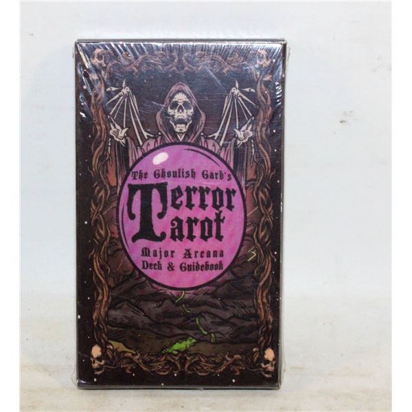 NEW SEALED TERROR TARROT DECK
