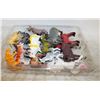 Image 1 : ASSORTED TOY ANIMAL FIGURES