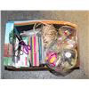 Image 1 : LARGE BOX OF CRAFT SUPPLIES