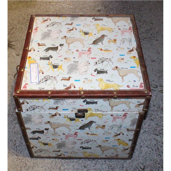 DOG STORAGE BOX TRUNK