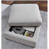 Image 1 : BRAND NEW GABYLEIGH OTTOMAN WITH STORAGE