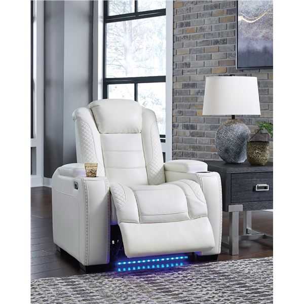 BRAND NEW POWER RECLINER WITH ADJUSTABLE HEADREST