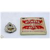 Image 1 : WW2 LANCASHIRE REGIMENT SPHYNX BADGE W TIN