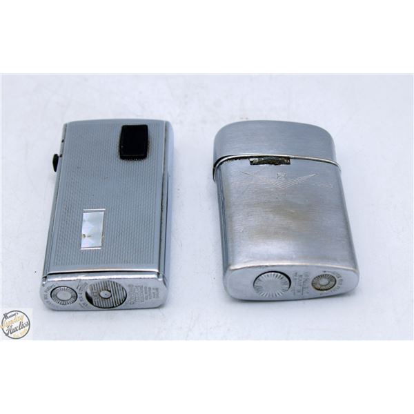 2 VINTAGE RONSON LIGHTERS