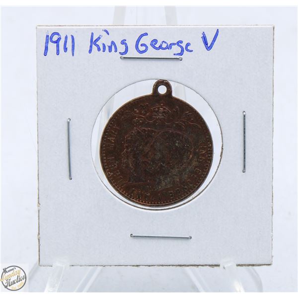 1911 KING GEORGE V CORONATION MEDAL