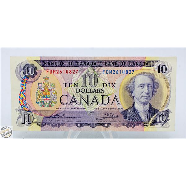 CANADIAN 1971 TEN DOLLAR BILL