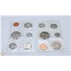 Image 1 : RCM SEALED CANADIAN 6 COIN SETS 1968 & 1976