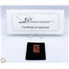 Image 2 : 49.10 CTS CERTIFIED CITRINE GEMSTONE .925 PENDANT