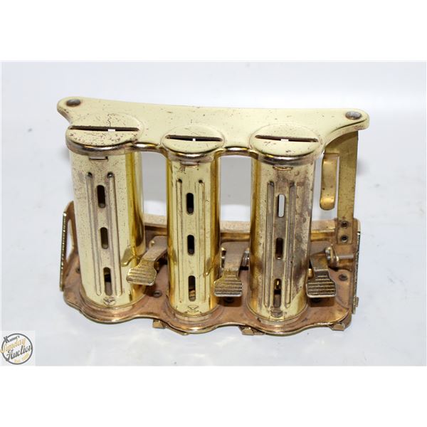 VINTAGE BELT MOUNTED COIN DISPENSER