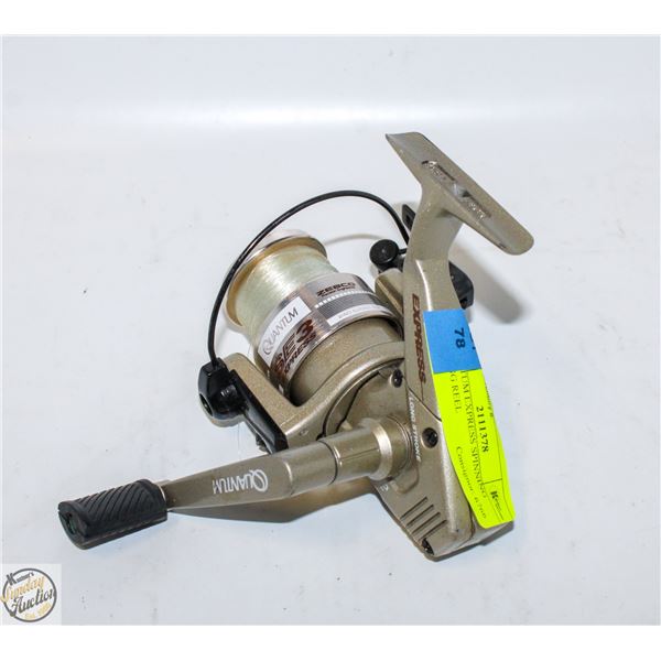QUANTUM EXPRESS SPINNING FISHING REEL