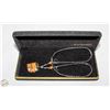 Image 1 : TIGER EYE ELEPHANT PENDANT & NECKLACE