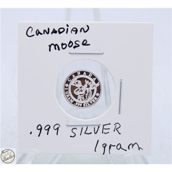 #3271-.999 FINE SILVER 1 GRAM TOKEN WITH