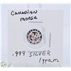 Image 1 : #3271-.999 FINE SILVER 1 GRAM TOKEN WITH