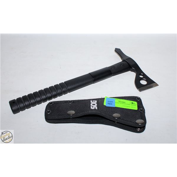 SOG TACTICLE TOMAHAWK  WITH SHEATH