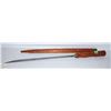 Image 1 : WOOD HANDLED CARVED SWORD WITH CARVED SHEATH