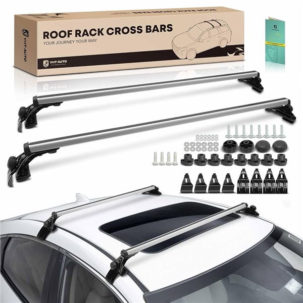 BRAND NEW YHT AUTO ROOF RACK CROSS BARS